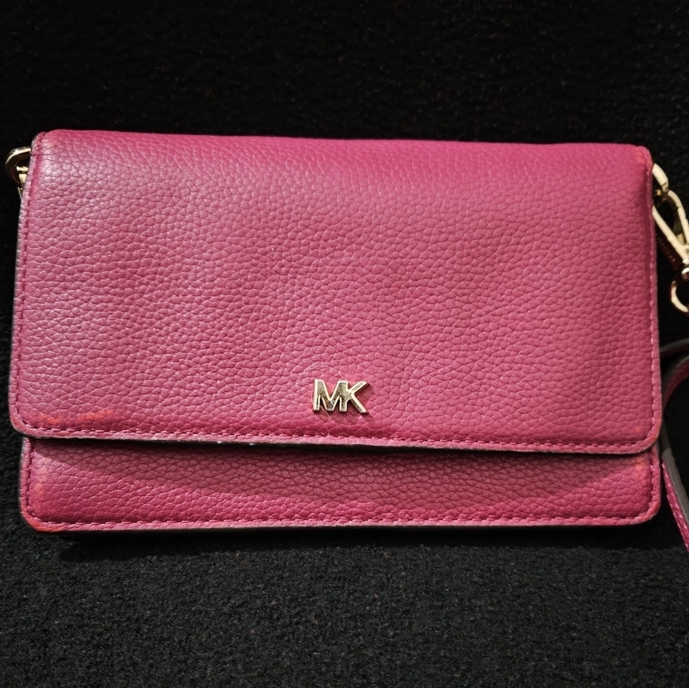 Michael Kors Cranberry Red Crossbody
